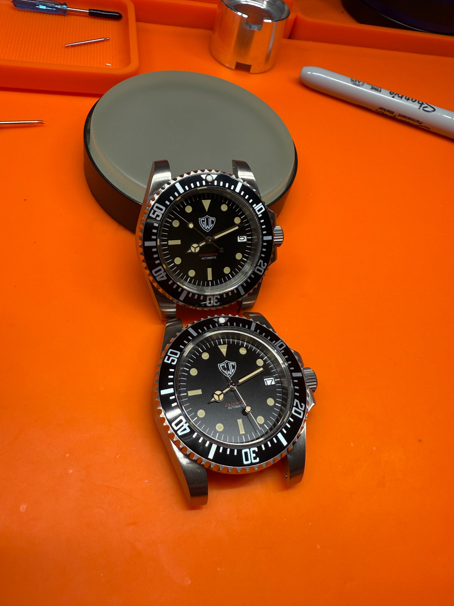Prototype GWC "Divemaster" Titanium Automatic. AVAILABLE!
