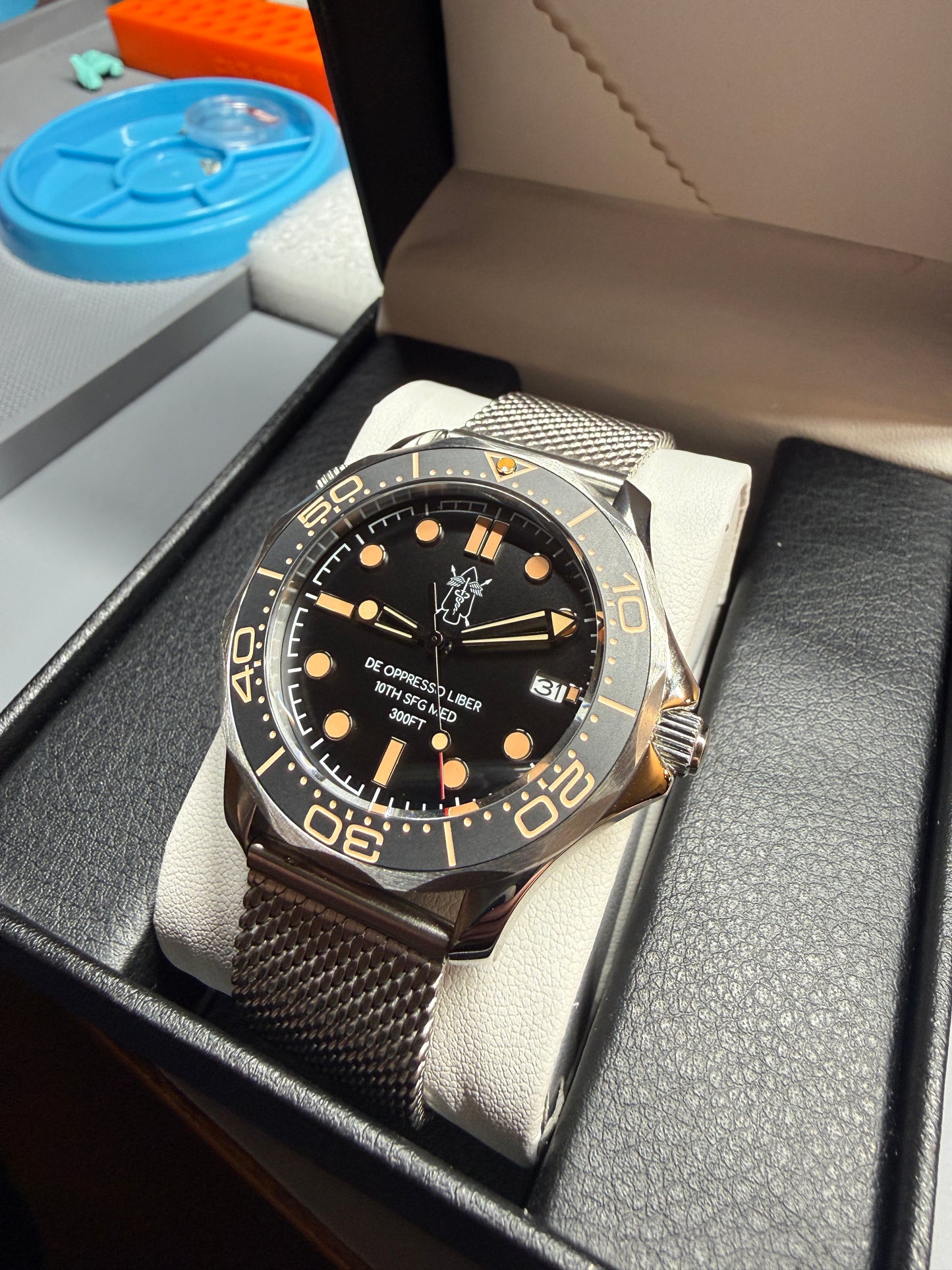 10th SFG MED Black Model. (RESERVED)