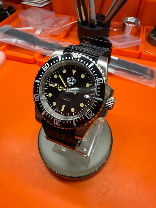 Titanium GWC Divemaster Prototype.