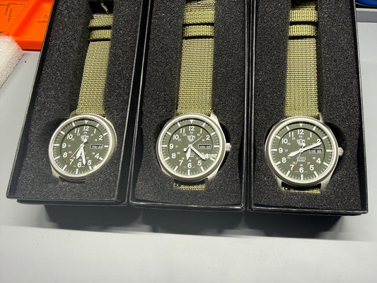 3 GWC 42mm Field Watches For Joseph Anfrony.