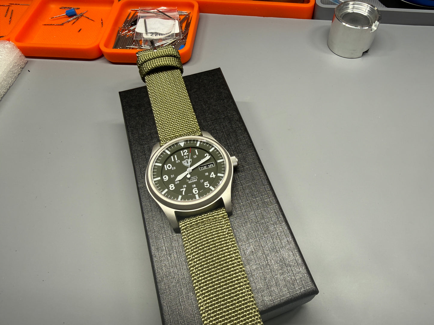 3 GWC 42mm Field Watches For Joseph Anfrony.