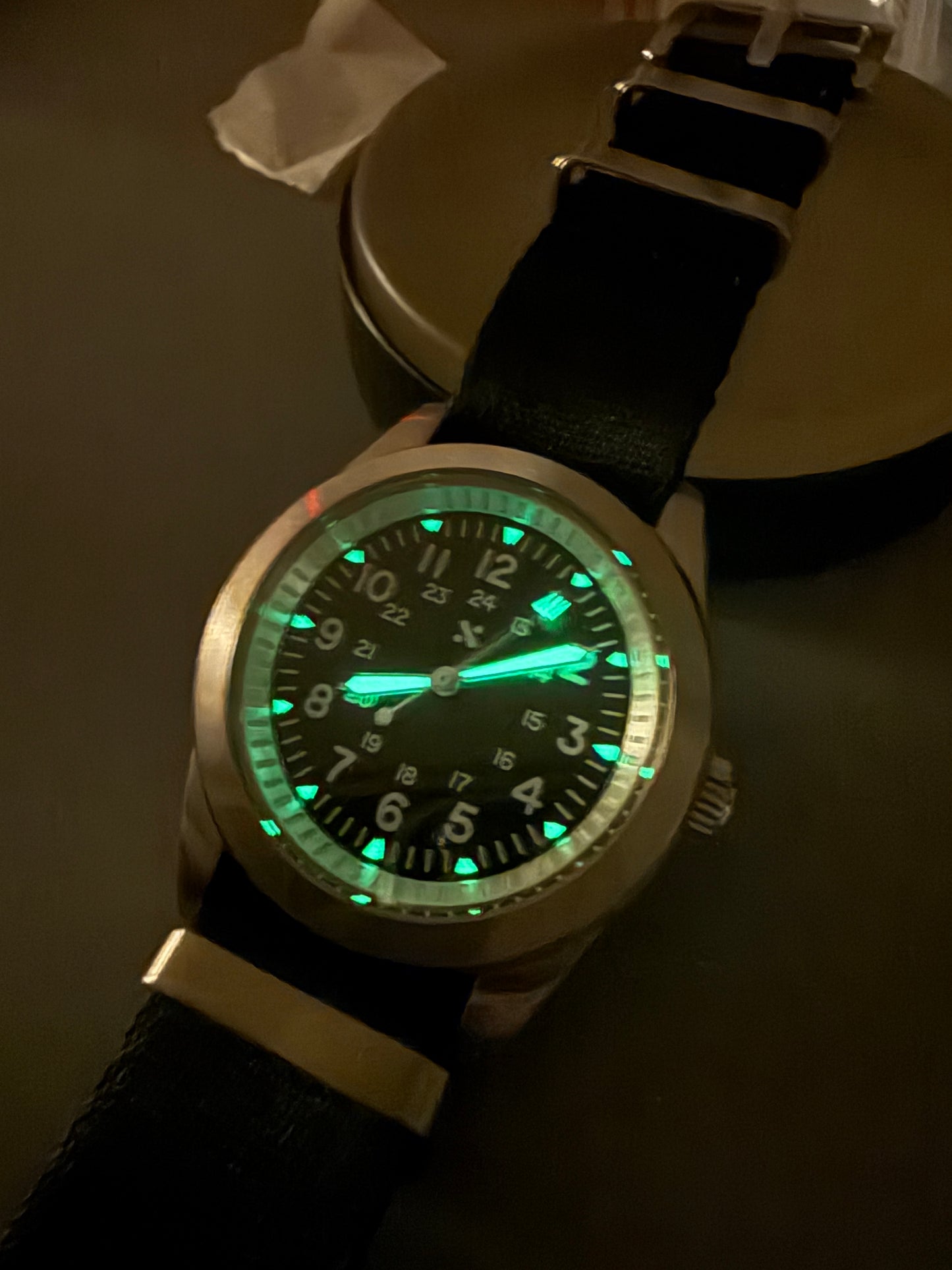 38mm Slim Field Watch Prototype Build.