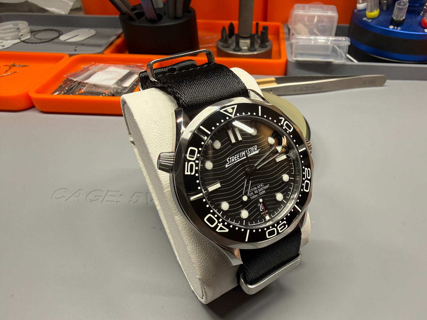Streetmaster 3.0 Dive Bezel Model.